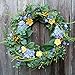 The Wreath Depot Aftonshire Silk Spring Front Door Wreath 24 Inch, Beautiful Full Handcrafted Spring Wreath, Designed in USA, White Storage Gift Box Included, Measures True to Size