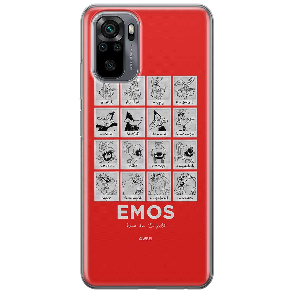 ERT GROUP mobile phone case for Xiaomi REDMI NOTE 10/ 10S original and officially Licensed Looney Tunes pattern 008 optimally adapted to the shape of the mobile phone, case made of TPU