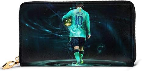 Amazon Co Jp サッカー リオネル メッシ 長財布 本革 レザー 薄型 コンパクト ウォレット サイフ メンズ レディース 小銭入れ カード収納 大容量 おしゃれ ラウンドファスナー 財布 旅行用品 旅行小物 通販
