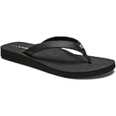 Cobian Skinny Bounce 2 – Women’s Sandals With Slim Cushioned Strap – Lightweight Flip Flops for Women With Soft Footbed, Black, 11