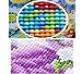 Qudasar NEILDEN DIY 5D Diamond Painting Kits for Adults Castle Round Full Drill Gem Embroidery Painting Arts Craft for Home Wall Decoration(12x16inch/30x40cm)