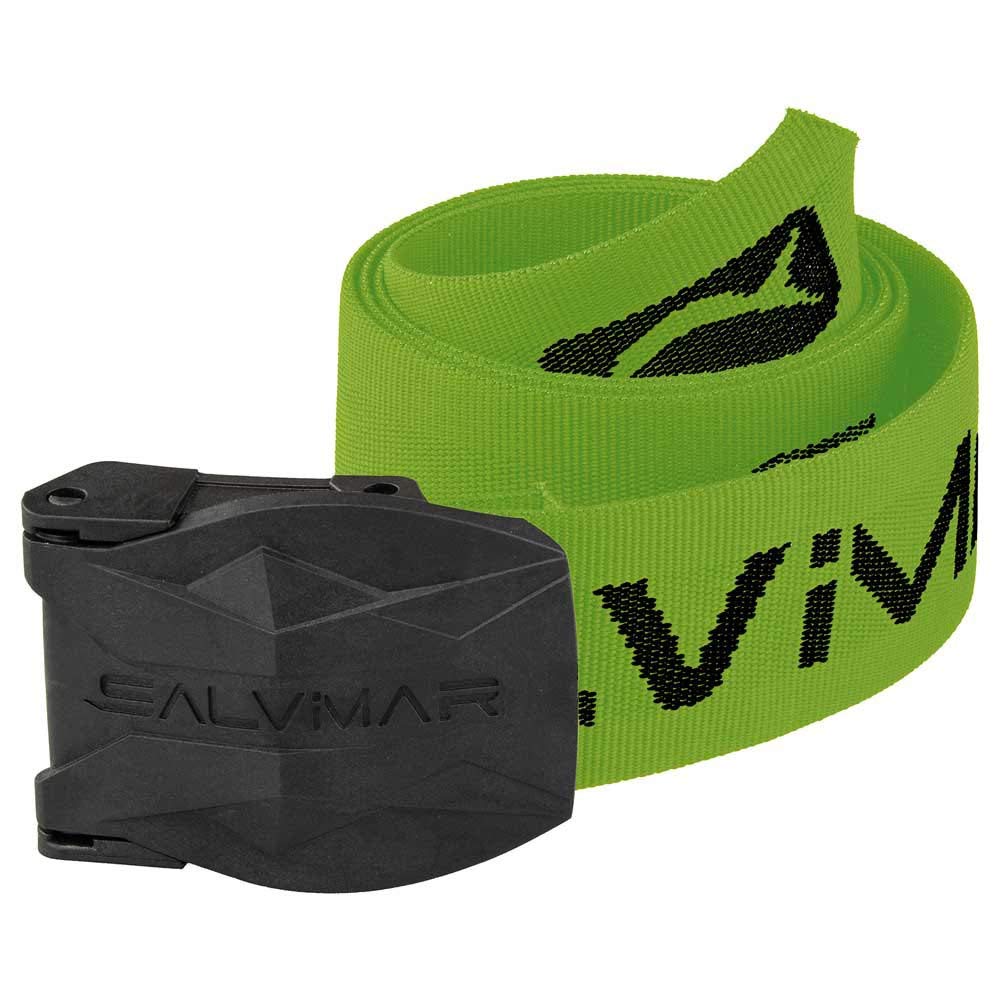 SALVIMAR Belt Cordura Buckle Nylon, Unisex Adult, Green, One Size
