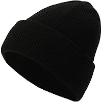 帽子 everyone cotton rib beanie (BLACK) everyone cotton rib beanie (BLACK) ニット帽
