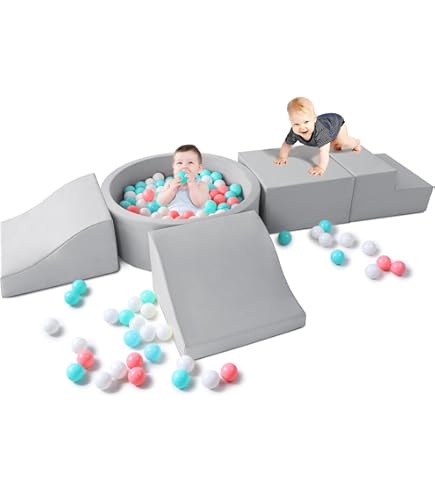 Indoor Playground HOFISH Foam Playset With Ball Pit For Toddler