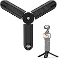 VRIG TP05S Mini Tripod for DJI OSMO Pocket4 & Pocket3,Portable Pocket Stand Desk Small Handheld Selfie Stick with 1/4" Screw