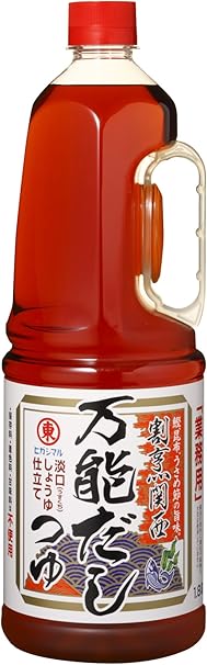 Amazon ヒガシマル醤油 割烹関西万能だしつゆ1 8l ヒガシマル めんつゆ 通販