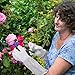 CCBETTER Rose Pruning Gloves with Extra Long Cowhide Sleeves for Men and Women,Breathable Goatskin Leather Thorn Proof Gardening Gauntlet Gloves, Best Garden Gifts & Tools for Gardener and Farmer