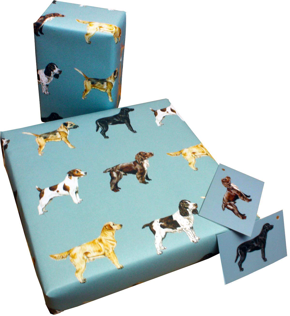 Country Dogs Eco Friendly Recycled Birthday Gift Wrap