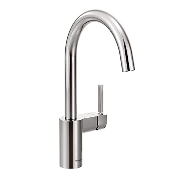 Moen Moen 7365 Align One Handle High Arc Kitchen Faucet Chrome