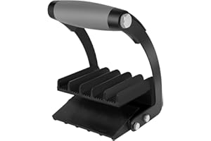 GYZJ Panel Carrier and Plywood Lifting Tool, 0 to 3/4 Grip Range Sheetrock Gripper Carrying Soft-Grip Handle Gripper Lift Heavy Duty Metal Gripper for Clamp Wood Board or Drywall Lifter with Single Hand