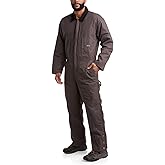 Bass Creek Outfitters Mens Coveralls - Water Resistant Long Sleeve Work Wear Jump Suit Insulated Coveralls for Men