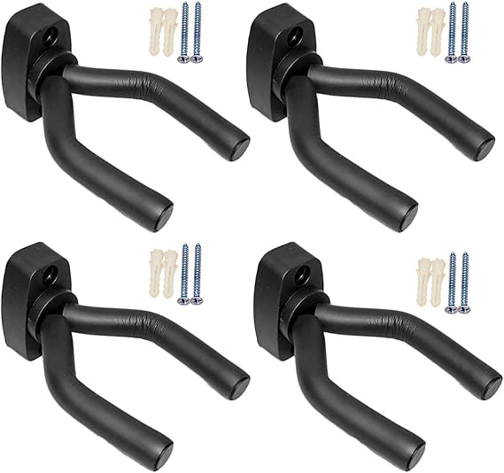4 Pack Vertical & Horizontal Gun racks Wall Mount Gun Storage Display