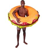 Cheeseburger Pool Float