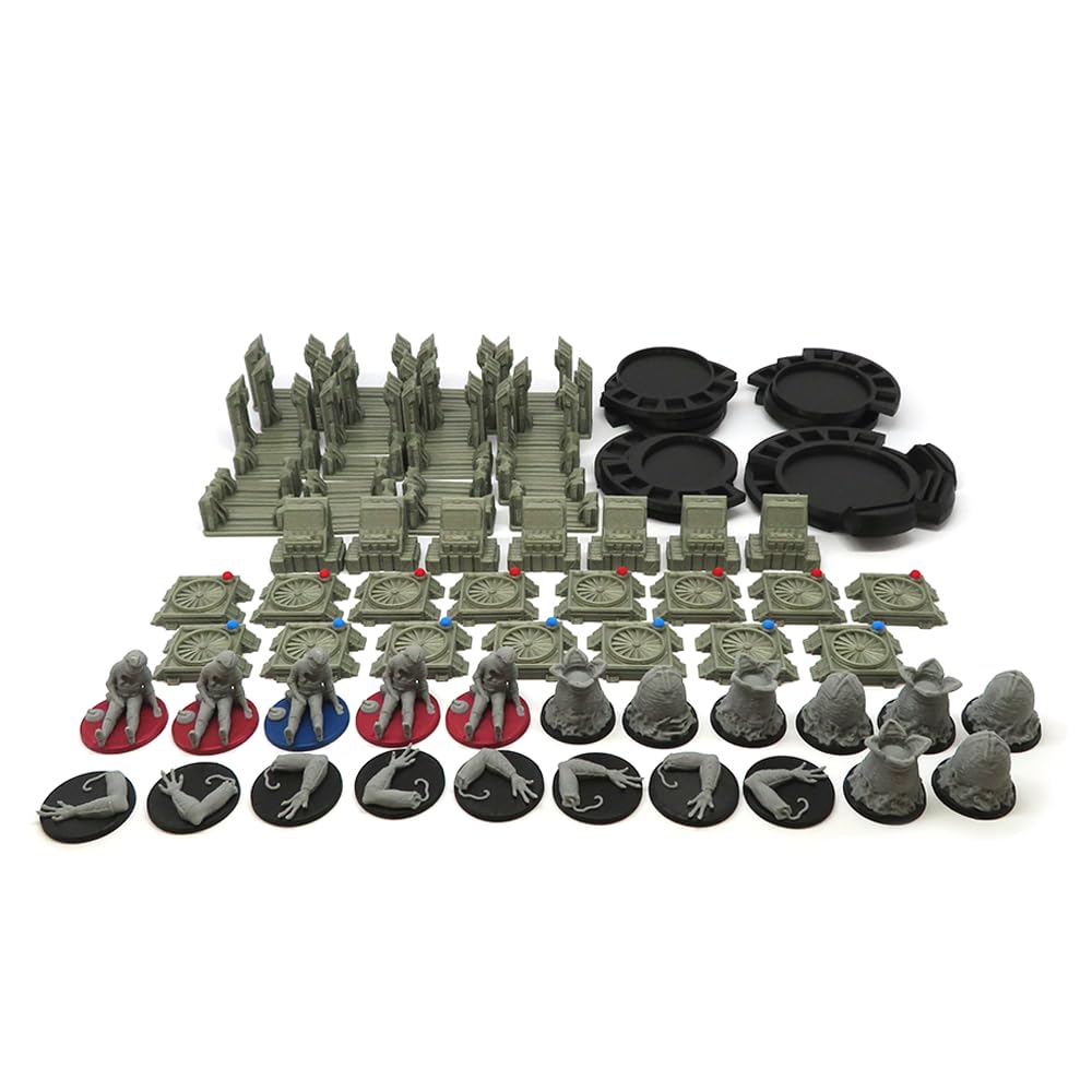 BGExpansions Complete Nemesis Pack - 81 Pieces | Set Accessories & Nemesis™ Tokens | Surviving Intruder Attack Components | Scenery & Accessories