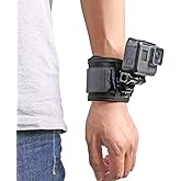 SUREWO Wrist Strap Mount Compatible with GoPro Hero 13/12/11/10/9/8/7//6/5 Black,DJI Osmo Action 5 pro/4/3,Insta 360 ONE R,AK