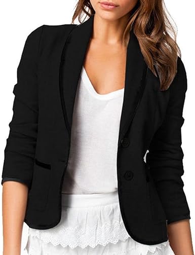 short black blazer ladies