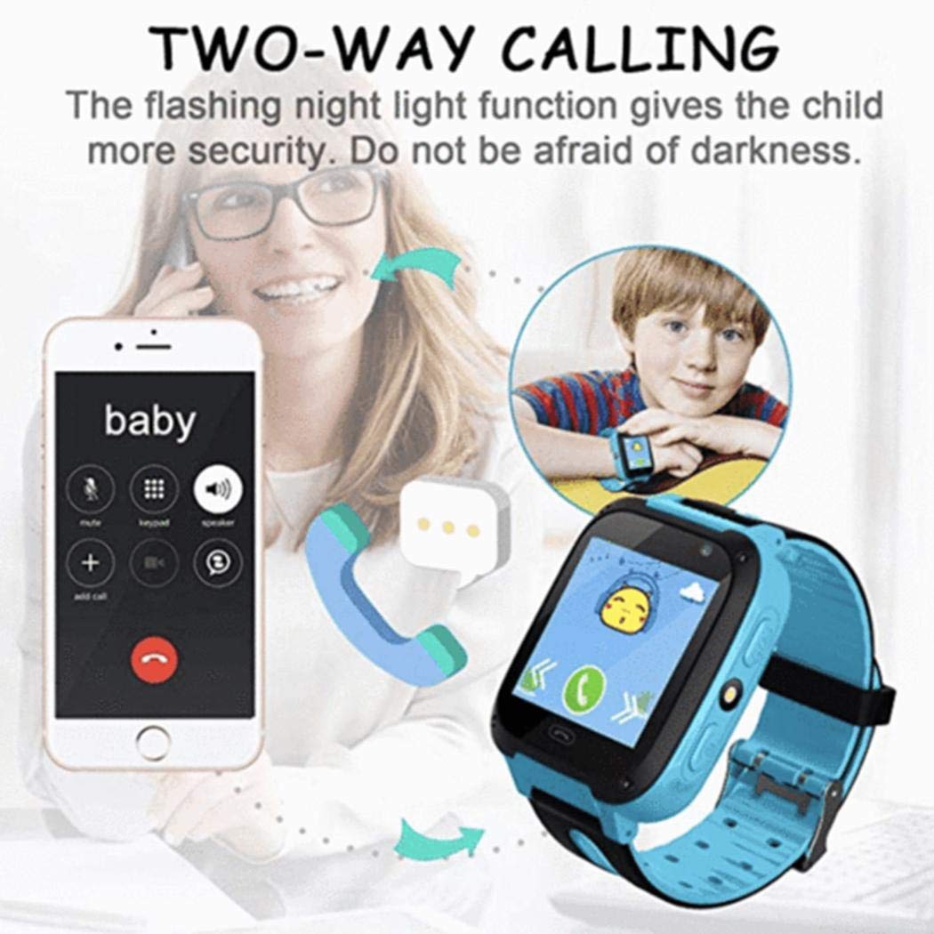 amiubo Reloj Inteligente de Seguimiento de posicionamiento Infantil Anti-perdido Impermeable para niños Life Watch Smartwatches