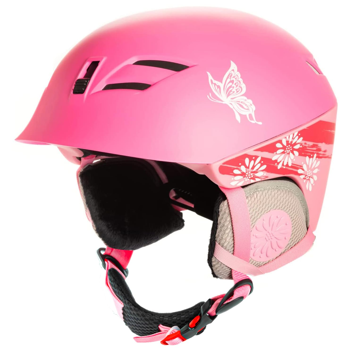 Kids Snowboard and Ski Helmet for Toddler and Children,Durable PC Shell& EPS,Safty Snow Helmet Age 2-6 Years and 5-12 Years ASTM Certified