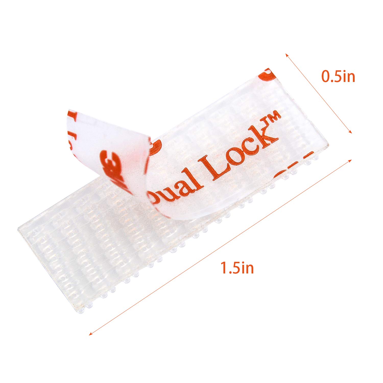 EZ Pass/IPass/IZoom Toll Tag Mounting Kit - 8 Pcs (4 Sets) Reclosable Fastener Dual Lock Tape Strips: Industrial & Scientific