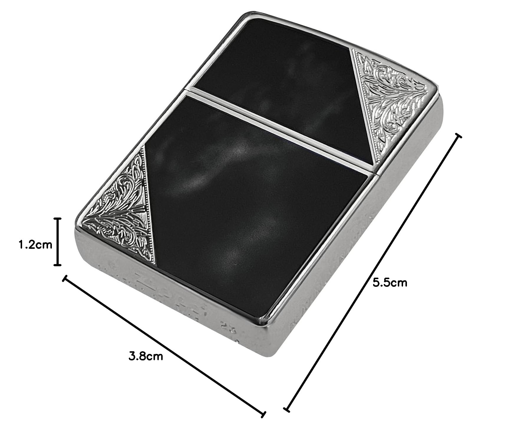 ZIPPO Zippo Premium Box Included, Cereal, Limited Edition Arabesque (Black)