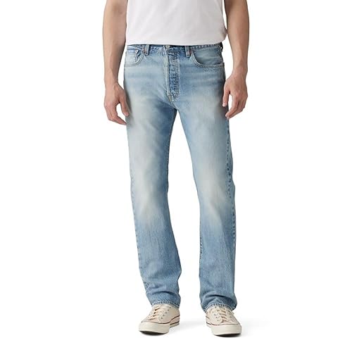 Levi's Men's 501 Original Fit Jeans (Also Available in Big & Tall), (New) Stay Zen, 42Wx30L