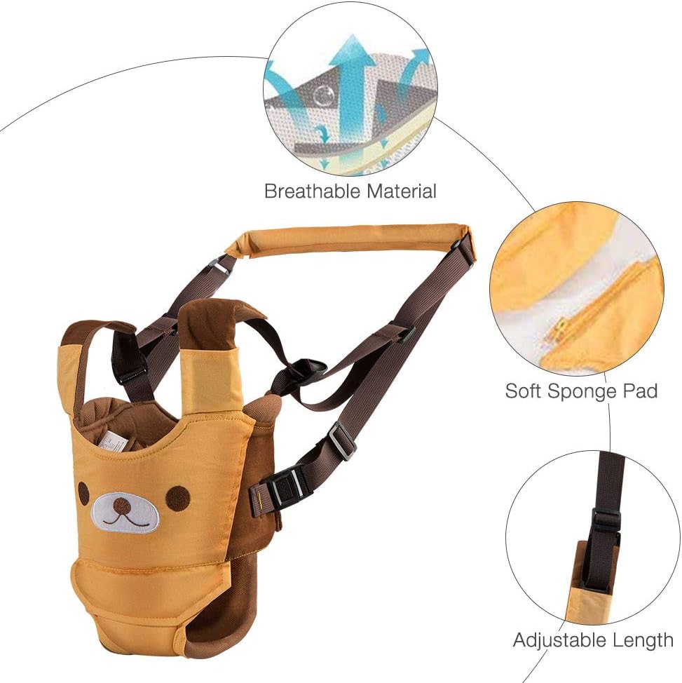 Harnais De Securite Securite Reglable Marche Protection Ceinture Aide A La Tenue Debout Et A La Marche Iwilcs Harnais De Marche Pour Bebe Pour 6 27 Mois Bebe Nourrisson Tout Securite Bebe