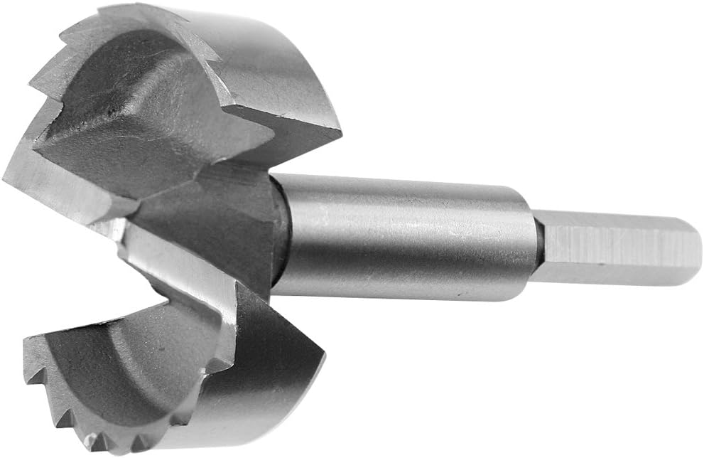 37/8" Stainless Steel Forstner Drill Bit 1/2" Shank Woodtek