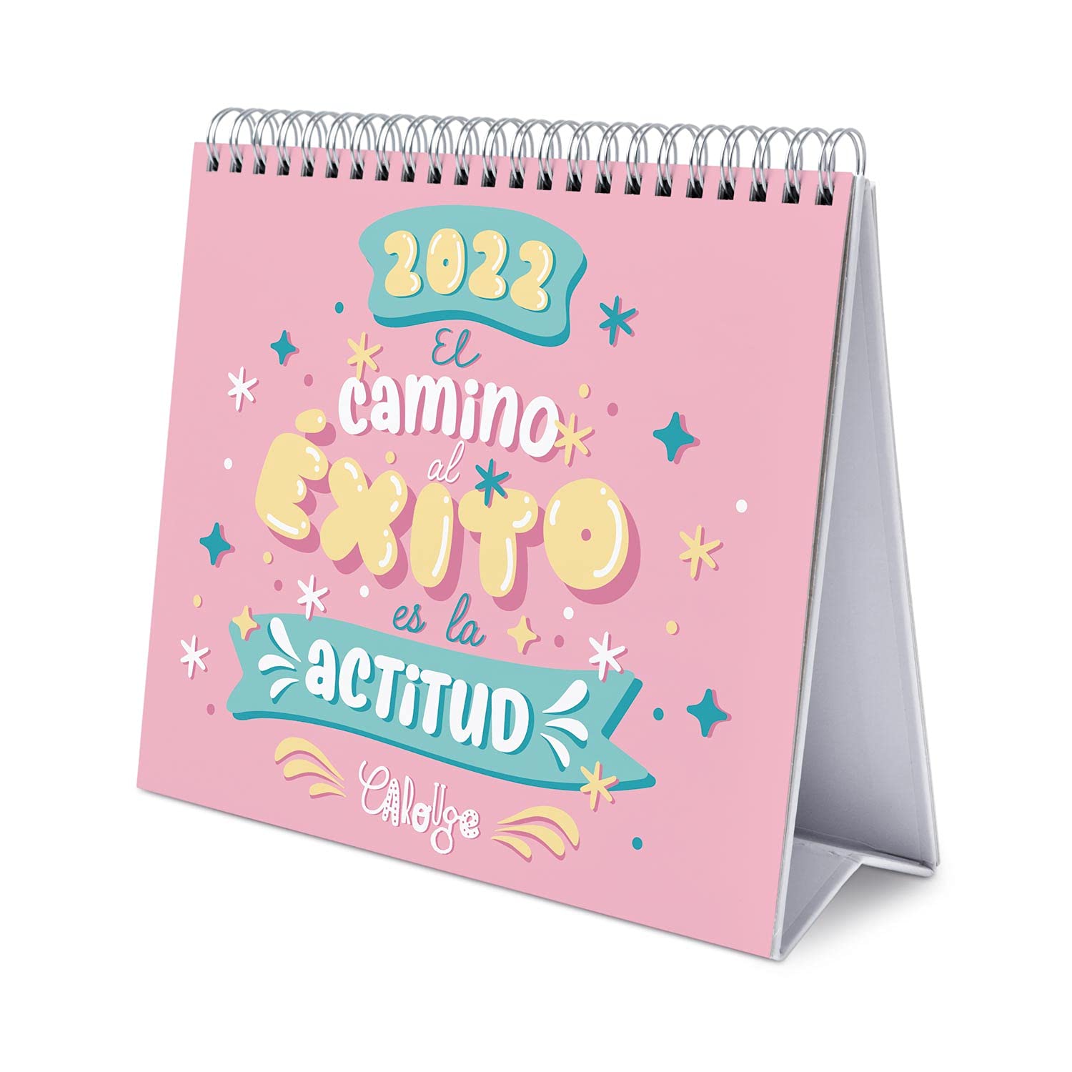 Grupo Erik Official Carouge Calendar 2022 - Desktop Calendar 2022 Carouge Desk Calendar 2022-12 Month 2022 Planner, Carouge Pink, CS22016