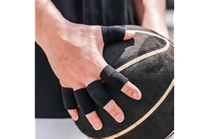 10Pcs Sports Finger Sleeves for Relieving Pain Finger Compression Protector for Basketball Golf Finger Support Thumb Brace