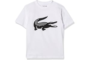 Lacoste Boys' Sport Oversized Croc T-Shirt