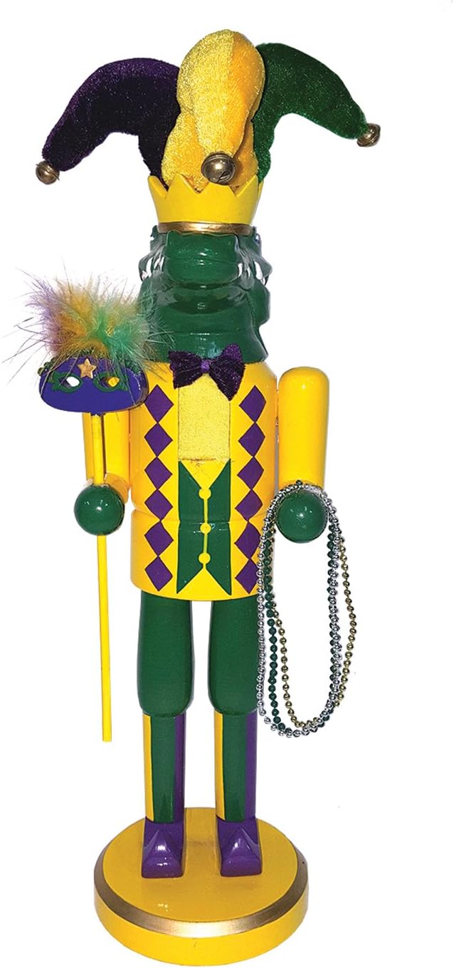 Nutcrackers - Santa's Workshop 70701 Mardi Gras Gator Nutcracker, 14