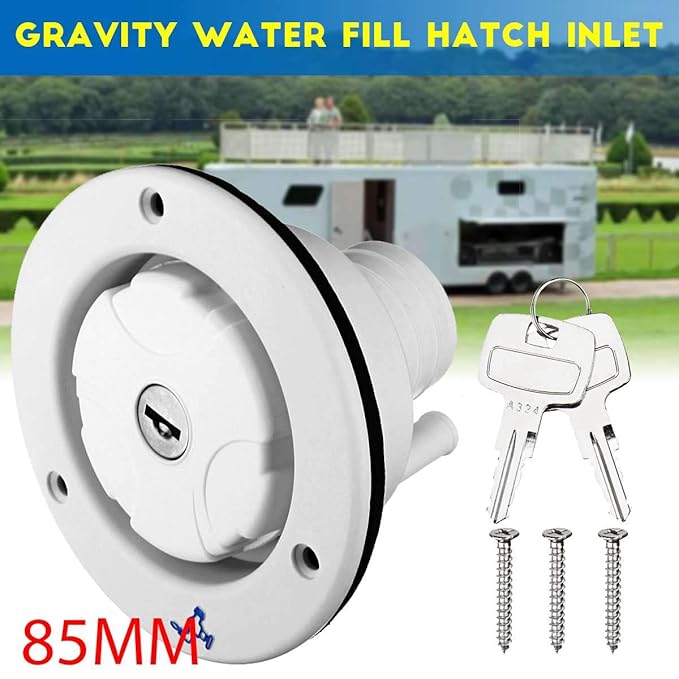 B Baosity White Ceiling Fan For Marina Camper Boat Yacht Buccellam Lt