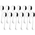 12 Elegance Pattern Demitasse Spoons - 4 New Sets Of 18/0 Stainless Steel (US Seller) 6 thumbnail image