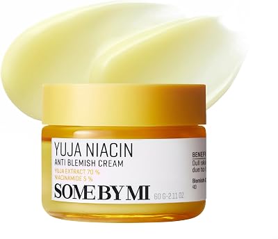 SOME BY MI Yuja Niacin Anti Blemish Cream 60ml Korean Skincare Brightening