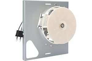 ZOURSING S97015312, S97015163, S97015165 Bathroom Exhaust Fan | Compatible with N678, 678-G/2678F-A, 679-E/2679F-A, N679-C, 679FL-C, 679L, 763N, 763 | Smooth Motor Operation, High Airflow, Low Noise, 8" x8-1/4