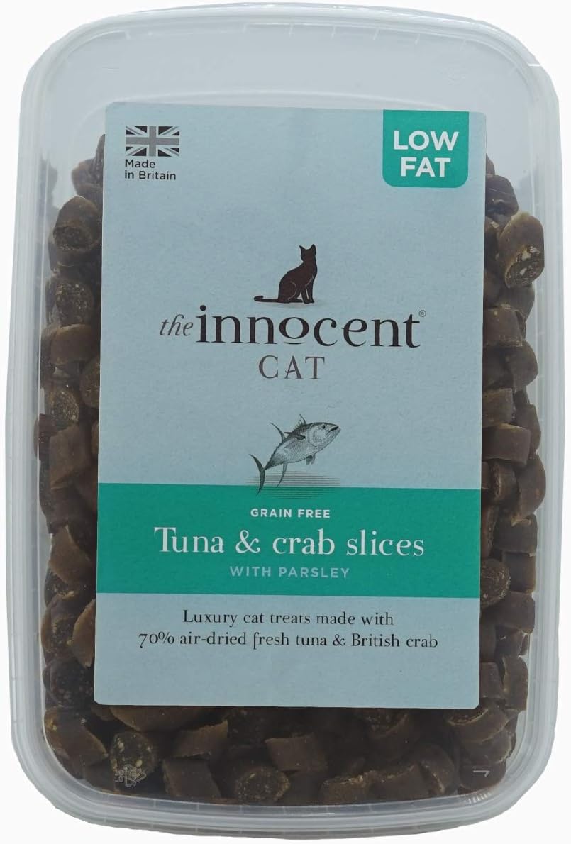 The Innocent Cat Tuna & Crab Slices with Parsley 600g, 600 g (Pack of 1)