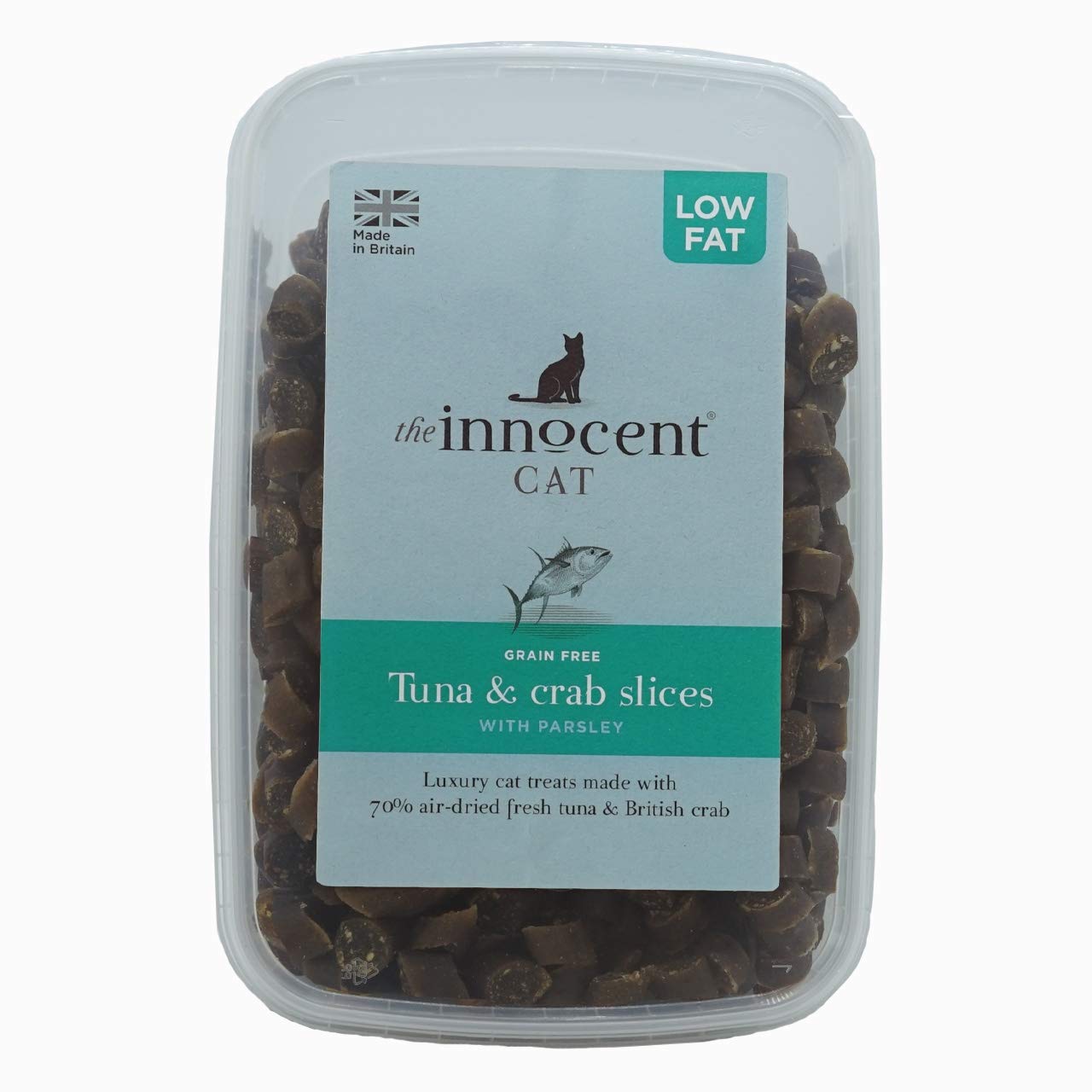 The Innocent Cat Tuna & Crab Slices with Parsley 600g
