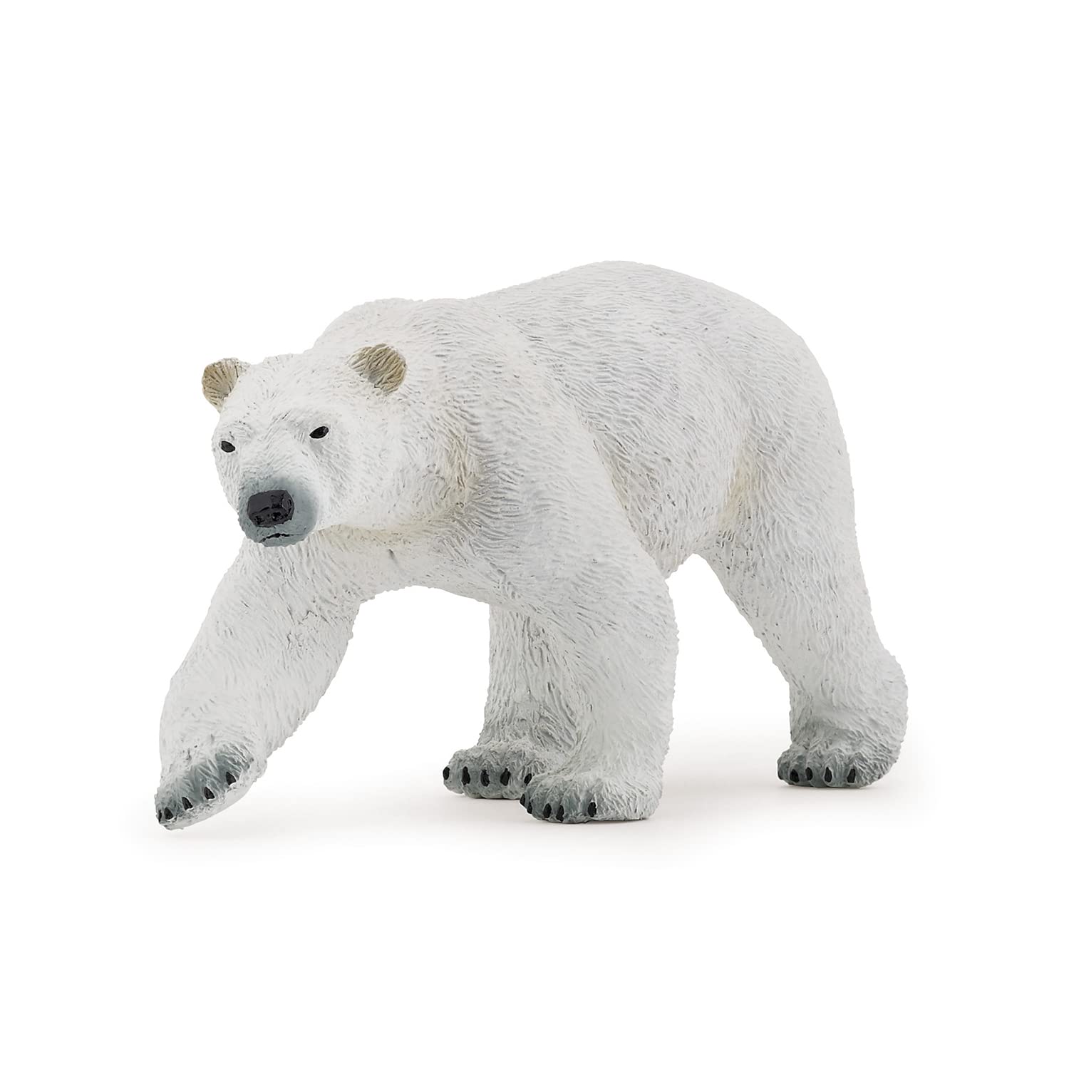 Papo - Animal figurine - Polar Bear, Majestic Animal of the Frozen Regions, Children's toy from 3 years - Introduction to Biodiversity and Adaptation in the Arctic Habitat