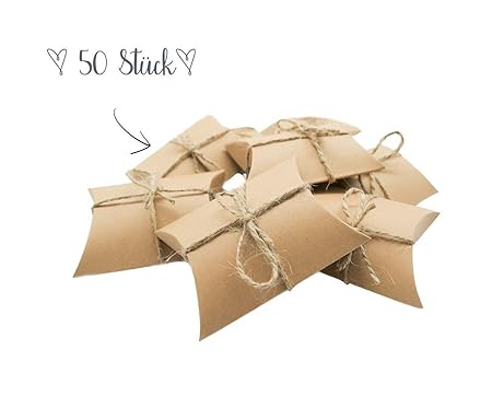 Adventskalender zum Befüllen |Geschenkboxen klein Kraftpapier | Geschenkschachteln natur im Vintage Style für Schmuck, Mitgeb