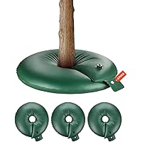 VEVOR Tree Watering Rings, 4 Pcs 20 Gallons Tree Watering Bags, 6-9 Hours Slow Release, Refillable Planting Water Bags, Water
