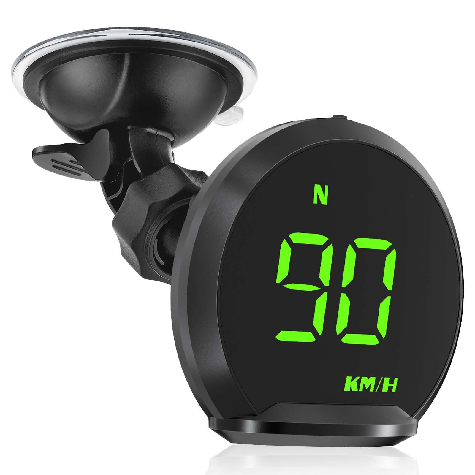 Photo 1 of VEESA Digital GPS Speedometer, Car Head Up Display with MPH Speed, Compass, Direction, Distance, Altitude, Overspeed Alert, Plug & Play HUD for All Vehicles