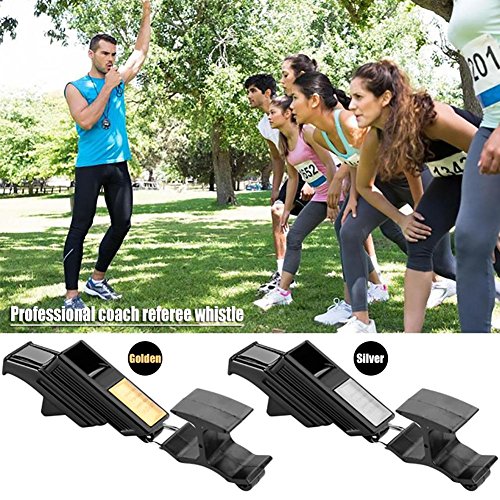 image for Hr Professional Referee Whistle Basketball Volleyball Football Metal W