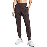 SANTINY Women's Joggers Pants with Pockets Lightweight High Waisted Athletic Gym Workout Pants for Women Yoga Travel