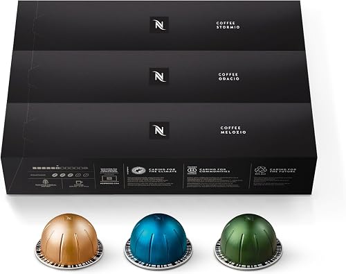 Nespresso cápsulas Vertuo, paquete variado, café tostado medio y — Café