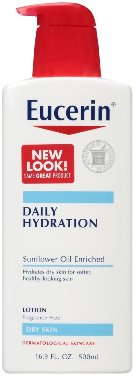 Eucerin Daily Hydration Moisturizing Lotion, Fragrance Free 16.9 oz Amazon.co.uk Business