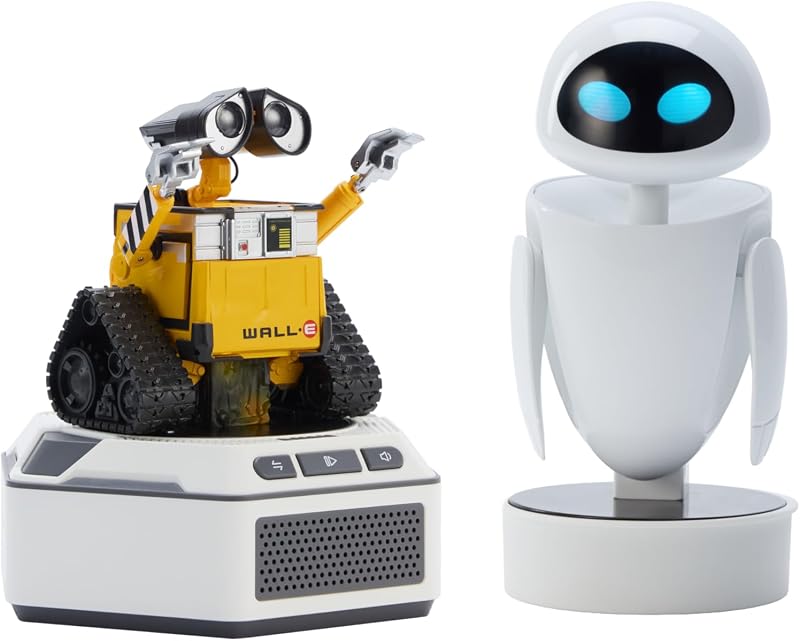 Robosen MINI Robot Wall-E Collector's Set, Smart Interactive Toy with Digital Drive Base, 4-Axis Controls, Programmable Educational Robot