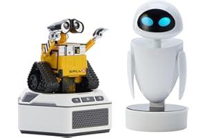 Robosen MINI Robot Wall-E Collector's Set, Smart Interactive Toy with Digital Drive Base, 4-Axis Controls, Programmable Educa
