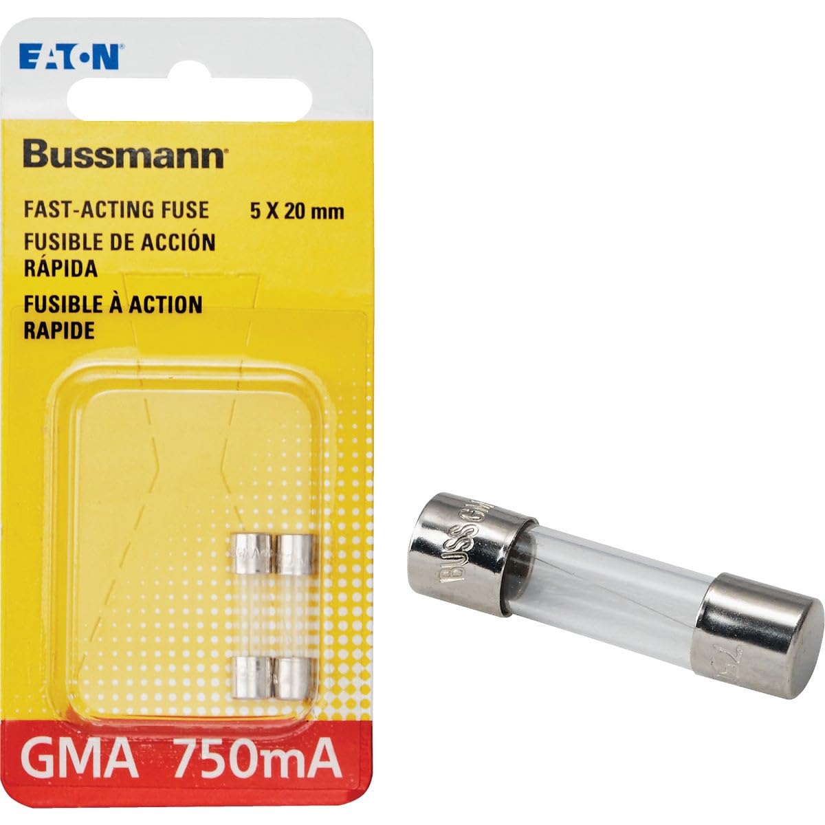 Cooper Bussmann Bussman BP/GMA-750MA Bp/Fast Acting