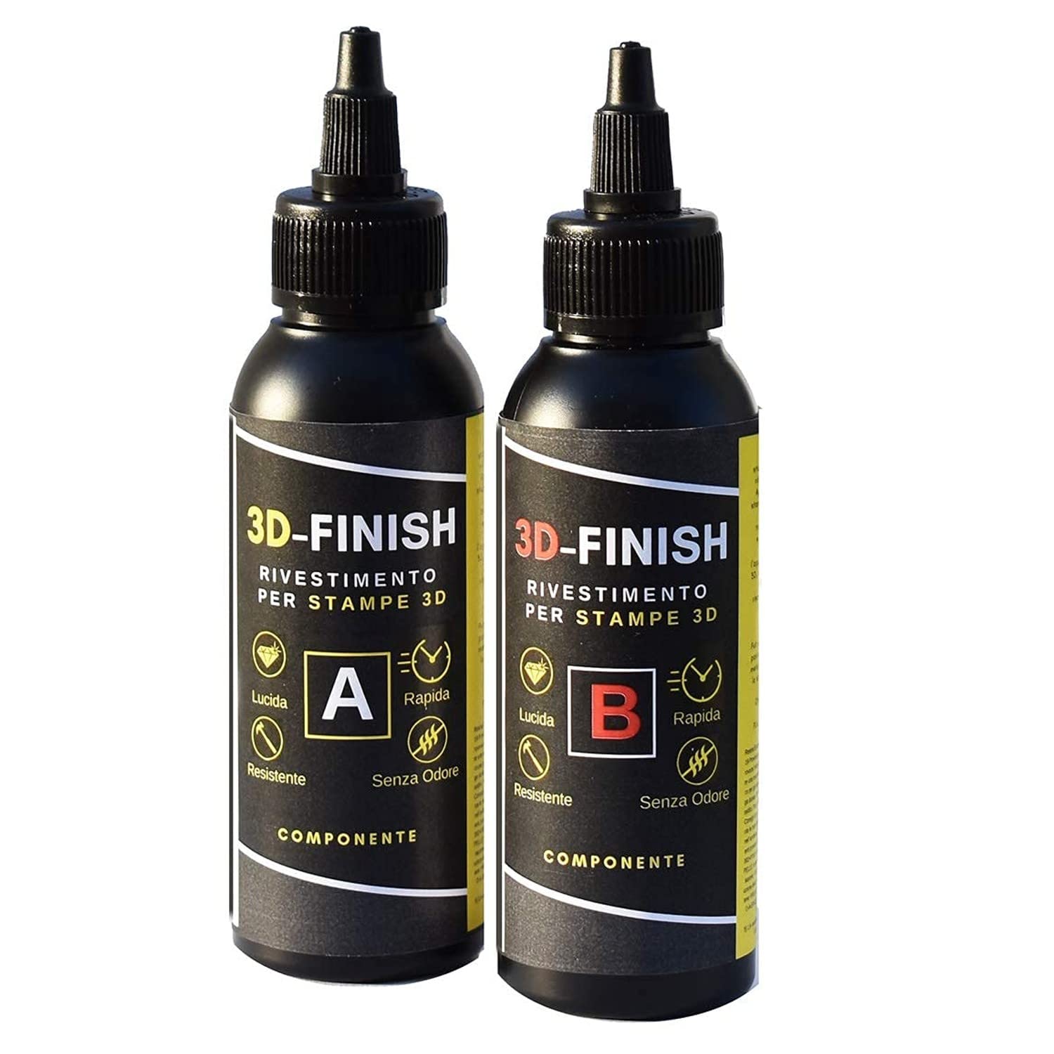 Resin Pro - 3D - Finish “Fast”: Post-Print Coating for Sanding and Finishing of 3D Prints - 150 ml
