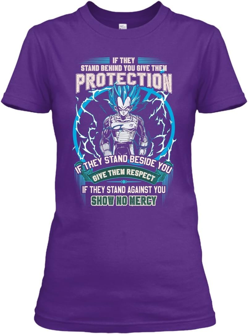 If They Stand Behind You Give Them Protection Shirt-Show No Mercy T-Shirt
